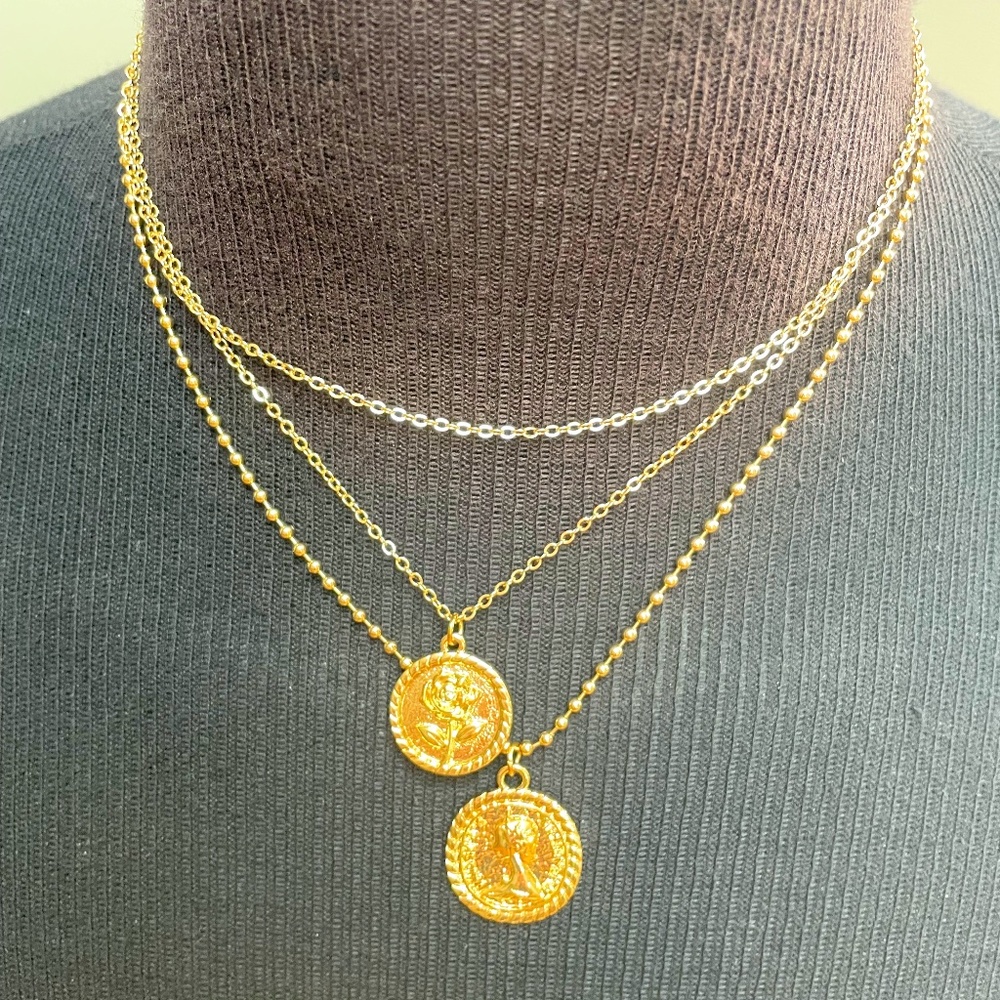 NIB/NWOT--Cysincos-Layering necklaces